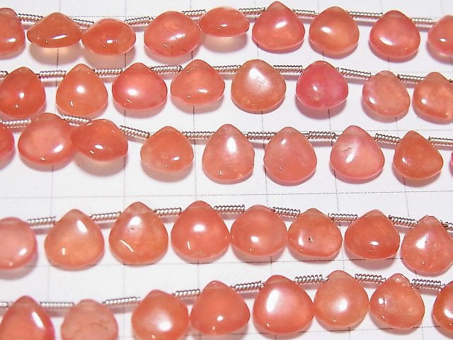 [Video] Argentina Rhodochrosite AAA- Chestnut (Smooth) 1strand beads (aprx.7inch / 18cm)