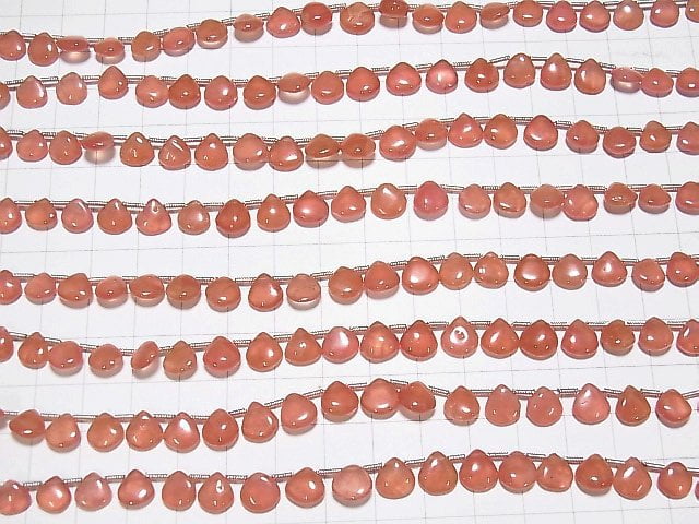 [Video] Argentina Rhodochrosite AAA- Chestnut (Smooth) 1strand beads (aprx.7inch / 18cm)