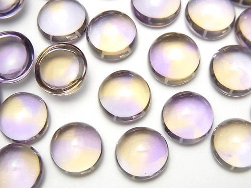 Ametrine, Cabochon Gemstone Beads