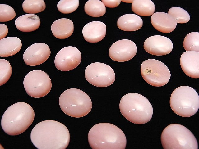 [Video] Pink Opal AAA Oval Cabochon 12x10mm 2pcs