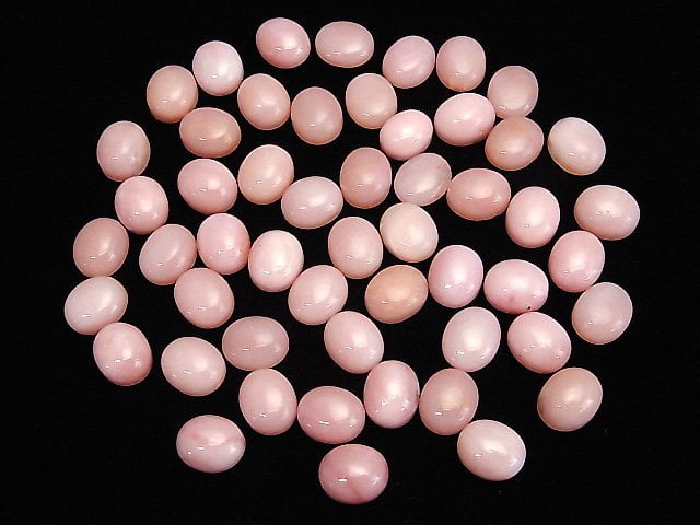 [Video] Pink Opal AAA Oval Cabochon 12x10mm 2pcs