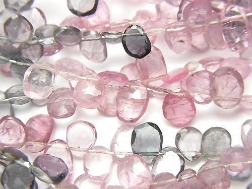 [Video] High Quality Multicolor Spinel AA++ Freeform Single-Sided Rose Cut Half or 1-Strand Beads (approx. 14inch/34cm)
