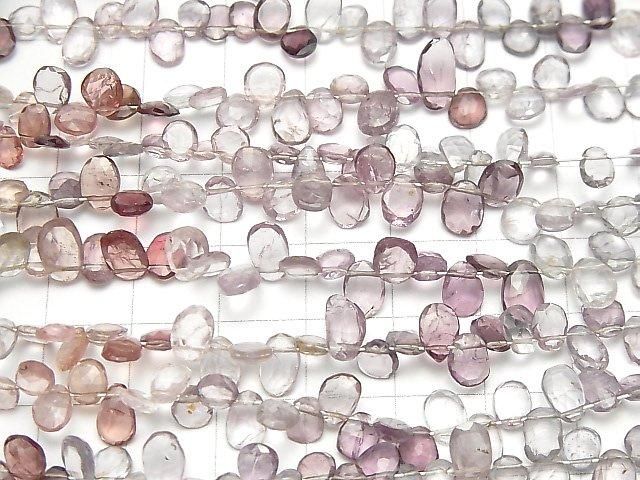 [Video] High Quality Multicolor Spinel AA++ Freeform Single-Sided Rose Cut Half or 1-Strand Beads (approx. 14inch/34cm)