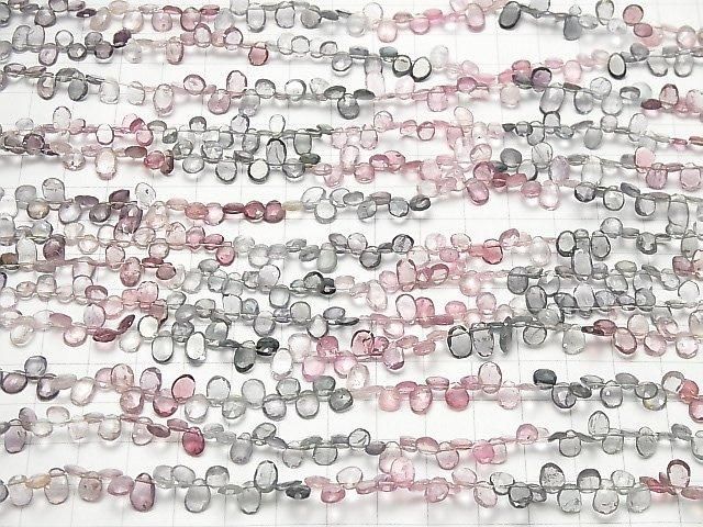 [Video] High Quality Multicolor Spinel AA++ Freeform Single-Sided Rose Cut Half or 1-Strand Beads (approx. 14inch/34cm)