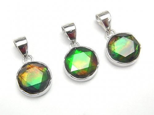 Accessories, Ammolite/Ammonite, Hexagram, Pendant Gemstone Beads