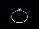 [Video][Japan][K10 Yellow Gold]Ring Frame (Prong Setting) Round Faceted 3mm 1pc