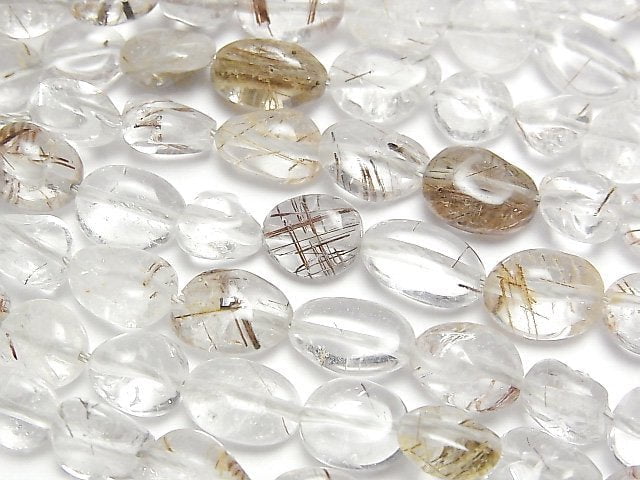 Rutilated Quartz Gemstone Beads