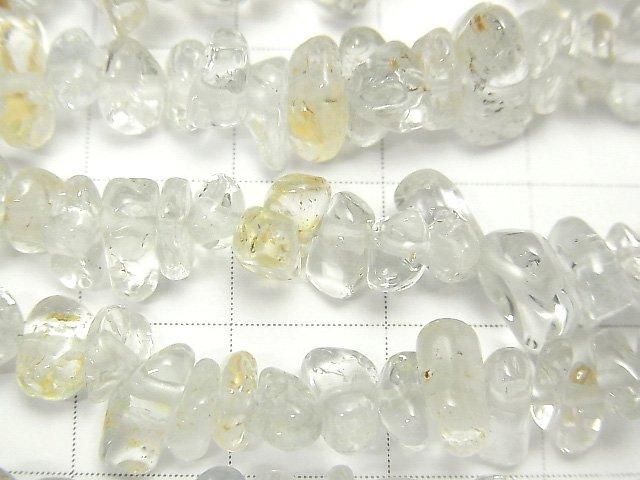[Video] Natural Topaz AA+ Chips (Small Nugget) 1-strand beads (approx. 33 inches/82 cm)