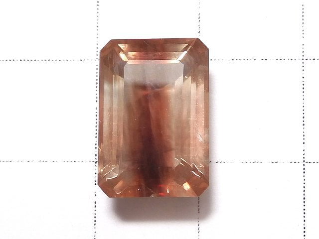 [Video] [One of a kind] High Quality Oregon Sunstone AAA++ Faceted 1pc NO.237