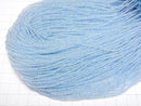 [Video]High Quality! Sky Blue Topaz AAA- Round cut 2mm 1strand (aprx.12inch/30cm)