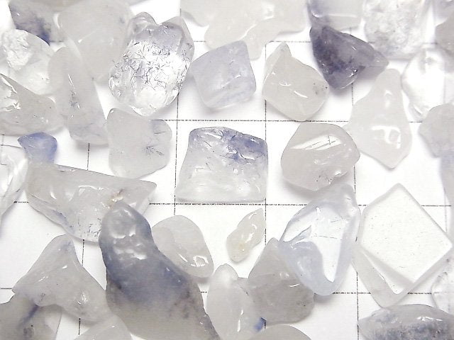 Dumortierite in Quartz Undrilled Chips 100g $4.79!