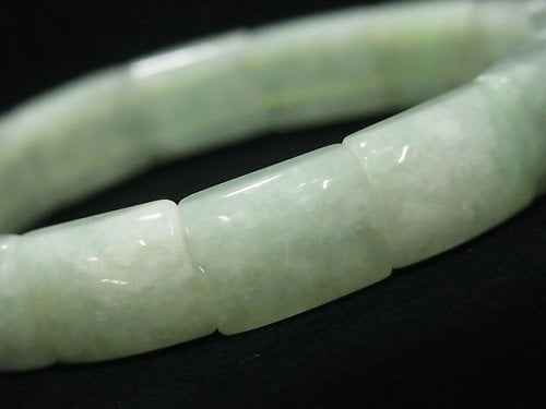 Accessories, Bracelet, Jadeite & Nephrite, Rectangle Gemstone Beads