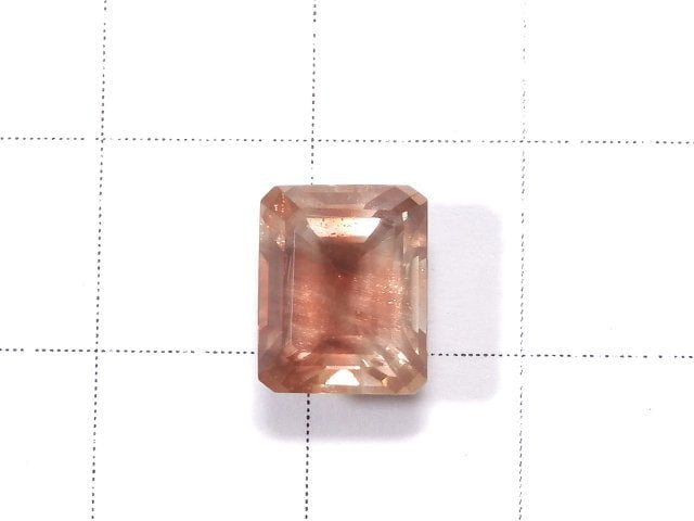 [Video] [One of a kind] High Quality Oregon Sunstone AAA ++ Faceted 1pc NO.256