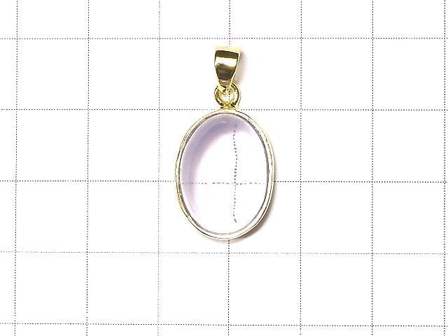 [Video] [One of a kind] High Quality Scorolite AAA Pendant 18KGP NO.15