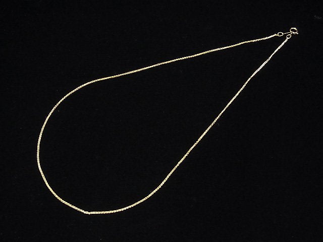 14KGF Wheat Chain 1.0mm [40cm][45cm] Necklace 1pc