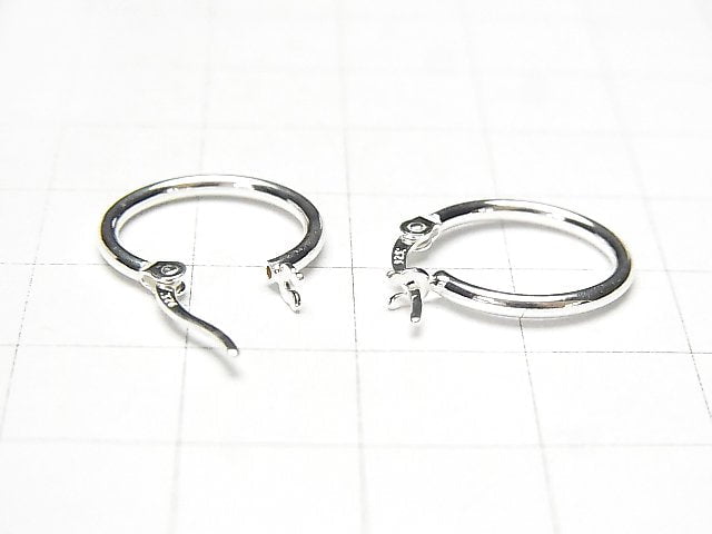 New sizes available! Silver925 hoop earrings [10mm] [15mm] [20mm] [25mm] 1pair