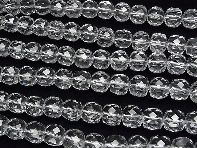 [Video]High Quality! Crystal AAA- Cube Shape 10x10x10mm 1/4 or 1strand beads (aprx.15inch/37cm)