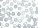 [Video]Aquamarine AAA Round Cabochon 6x6mm 4pcs