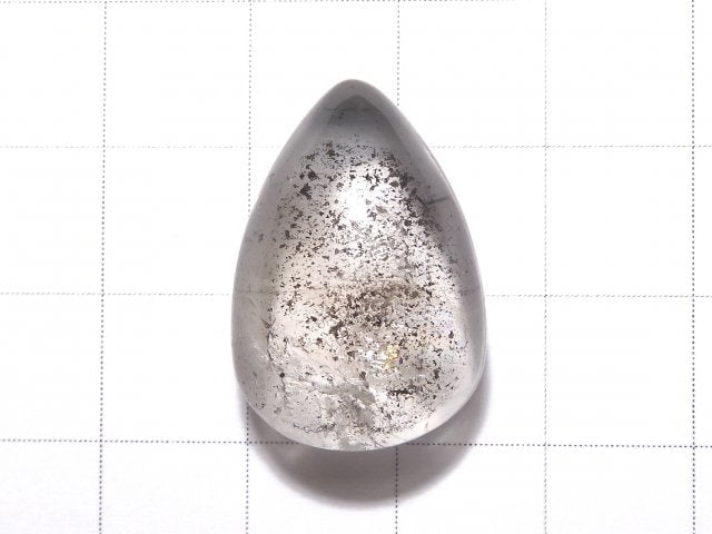 [Video] [One of a kind] Sichuan Graphite In Quartz Cabochon 1pc NO.6