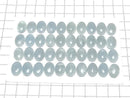 [Video] Namibia Aquamarine AA++ Oval Cabochon 14x10mm 1pc