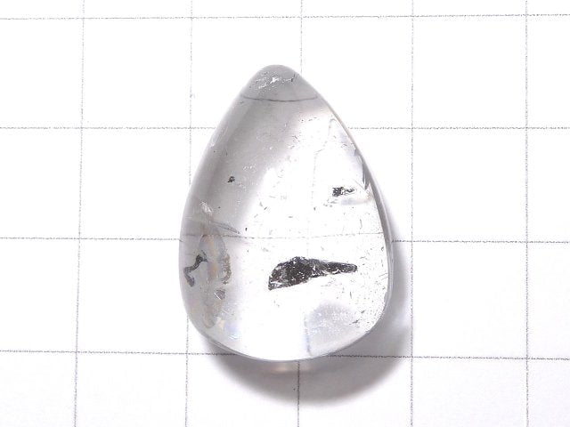 [Video] [One of a kind] Sichuan Graphite In Quartz Cabochon 1pc NO.32