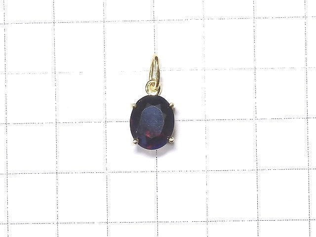 [Video] [One of a kind] High Quality Black Opal AAA Faceted Pendant 18KGP NO.205