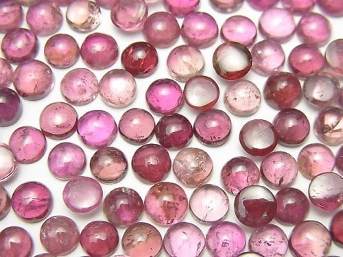 Cabochon, Tourmaline Gemstone Beads