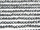 [Video] High Quality! 2pcs $11.79! Terahertz Star Faceted Round 4mm 1strand beads (aprx.15inch / 36cm)