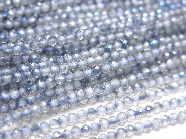 Faceted Round, Topaz Gemstone Beads