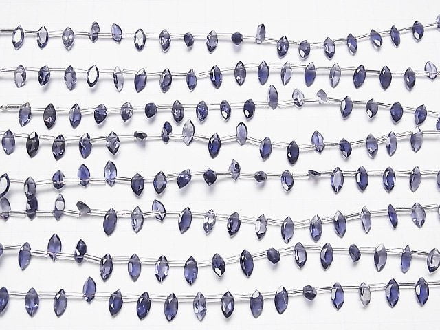 [Video]High Quality Iolite AAA Marquise Faceted 8x4mm half or 1strand (18pcs )