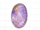 [Video] [One of a kind] High Quality Ametrine AAA- Carved Cabochon 1pc NO.185