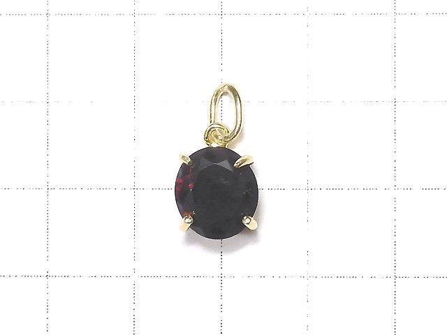 [Video] [One of a kind] High Quality Black Opal AAA Faceted Pendant 18KGP NO.230