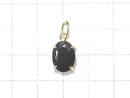 [Video] [One of a kind] High Quality Black Opal AAA Faceted Pendant 18KGP NO.231