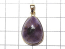 [Video] [One of a kind] Red Amethyst (Party Color Amethyst) AAA Pendant 18KGP NO.28