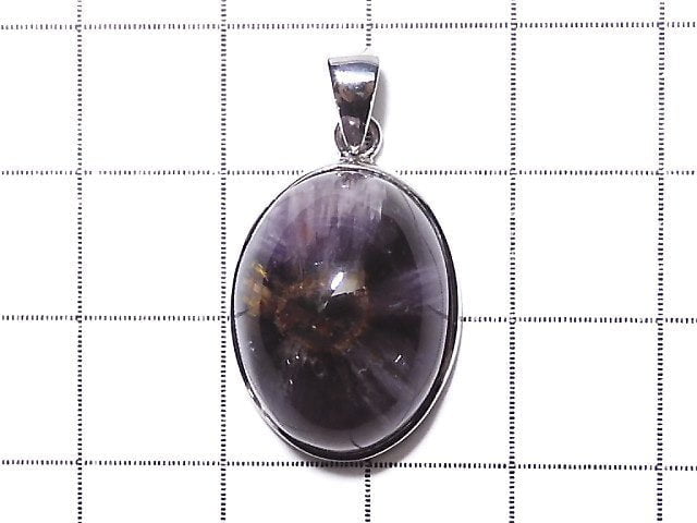 [Video] [One of a kind] Red Amethyst (Party Color Amethyst) AAA Pendant Silver925 NO.43