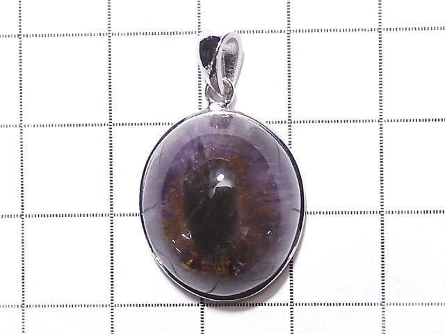 [Video] [One of a kind] Red Amethyst (Party Color Amethyst) AAA Pendant Silver925 NO.46