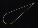 Silver925 Twist (S-shaped) Chain 1mm 18KGP [40cm][45cm][50cm][60cm] Necklace 1pc