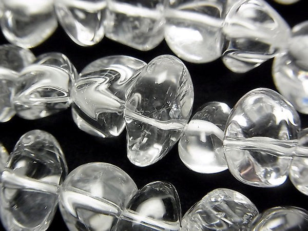 Chips, Crystal Quartz Gemstone Beads
