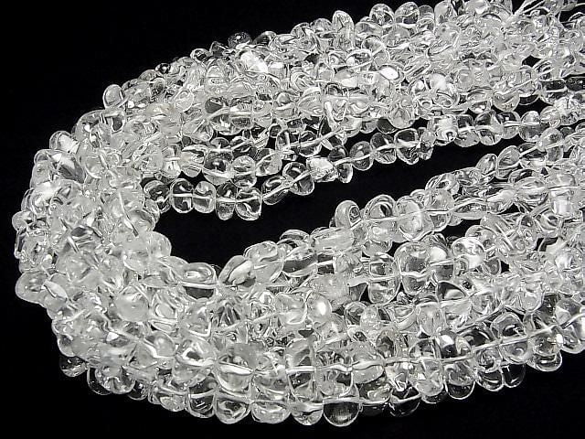 [Video] High Quality Crystal AAA-Chips (Small Nugget) 1-strand beads (approx. 15 inches/38 cm)