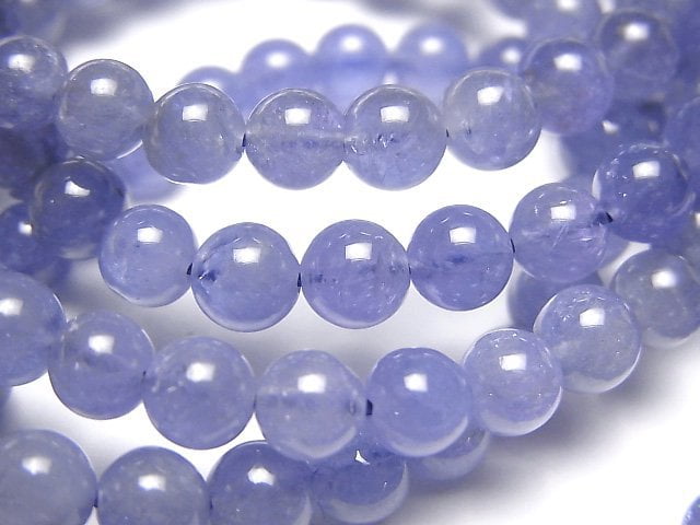 Accessories, Bracelet, Round, Tanzanite Gemstone Beads