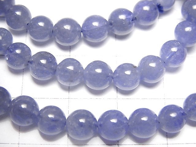 [Video] High quality Tanzanite AAA Round 6mm Bracelet