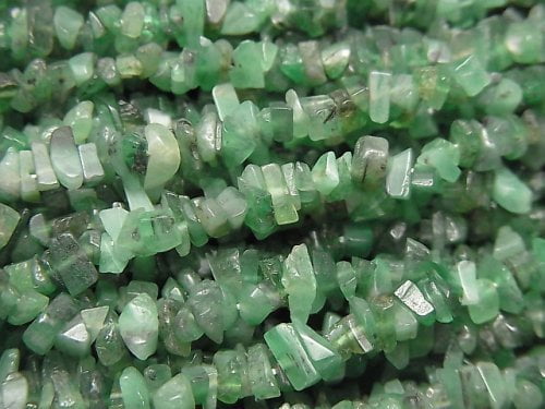 Chips, Emerald, Nugget Gemstone Beads