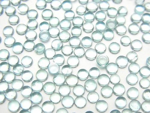 [Video] High Quality Apatite AAA-Round Cabochon 3x3mm 10pcs