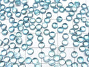 [Video]High Quality Apatite AAA- Round Cabochon 4x4mm 3pcs