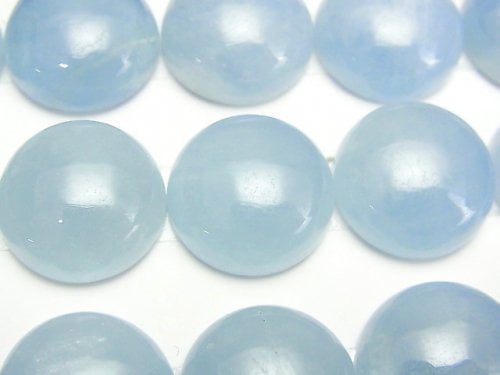 Aquamarine, Cabochon Gemstone Beads