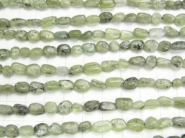 [Video] Green Kyanite AA Nugget 1strand beads (aprx.15inch / 38cm)