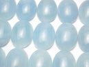 Aquamarine, Cabochon Gemstone Beads