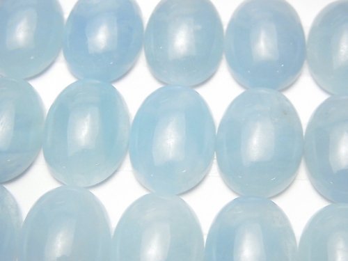 Aquamarine, Cabochon Gemstone Beads