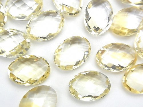 Citrine, Oval, Undrilled (No Hole) Gemstone Beads