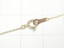 [Video][K10 Yellow Gold] Cable Chain NO.4 Approx. 0.8mm Wide Necklace 1pc Bead (approx. 16 inches/40cm)